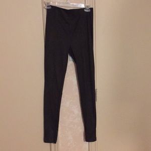 Fake suede leggings size S
